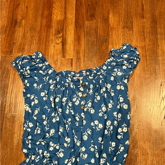 Kate Spade Floral Off Shoulder Playsuit Short Romper - Picture 5 of 7